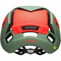 Шлем Super Air Mips Bell, цвет Matte/Gloss Green/Infrared