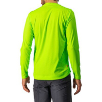 Футболка с длинными рукавами Trail Tech мужская Castelli, цвет Electric Lime/Dark Lime