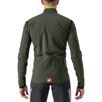 Утепленная куртка Alpha Ultimate мужская Castelli, цвет Military Green/Black/Electric Lime