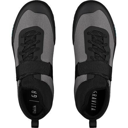 Обувь Gravita Tensor на плоской педали Fi'zi:k, цвет Gray/Aqua Marine