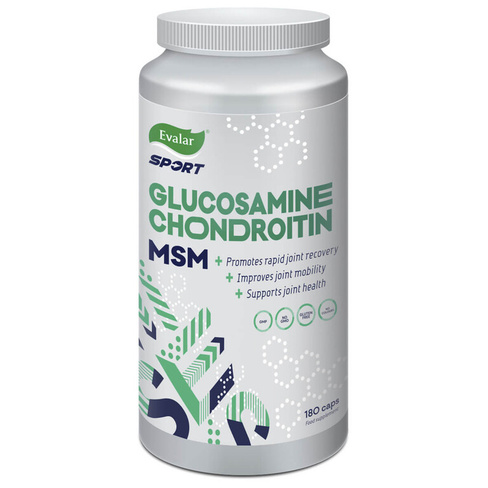 Глюкозамин Хондроитин МСМ, 180 капсул Эвалар