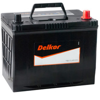 Автомобильный аккумулятор Delkor 80 Ач обратная полярность D26L