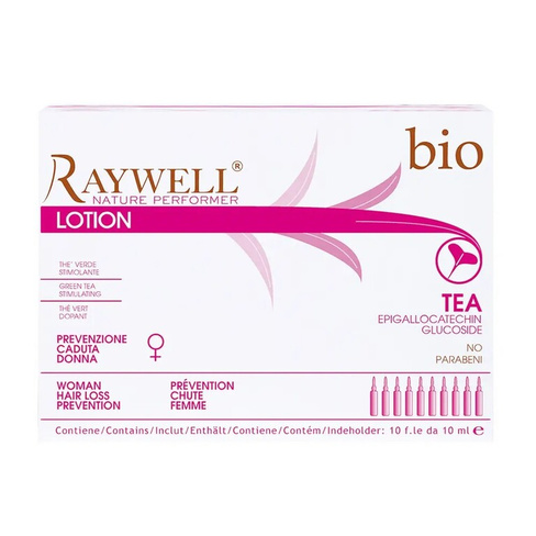 Лосьон против выпадения волос для женщин Bio Tea Raywell (Италия)