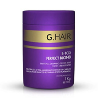 Маска для светлых волос с кератином и коллагеном, 1000г Inoar G. Hair B-Tox Perfect Blond