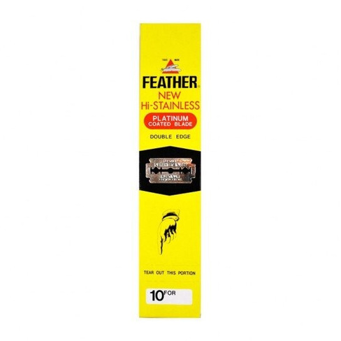 Лезвия для бритвы Feather New Hi-Stainless 200 шт.