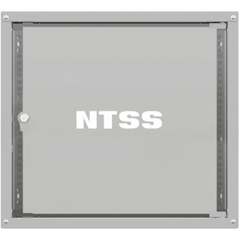 Шкаф коммутационный NTSS NTSS-WL9U5560GS настенный, стеклянная передняя дверь, 9U, 550x500x600 мм