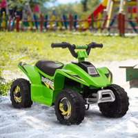 Aosom 6V Kids Ride on ATV 4 Wheeler Электрический игрушечный квадроцикл на батарейках с переключателем вперед/назад для
