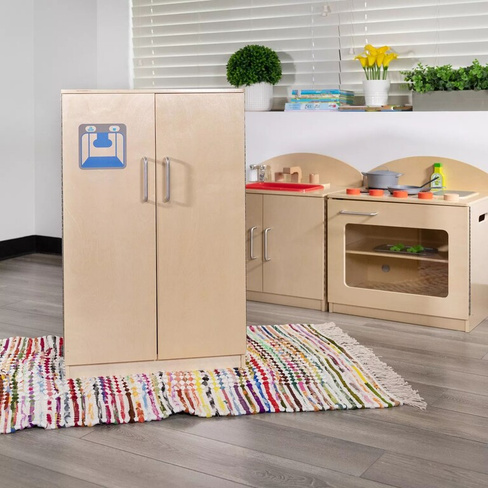 Детский деревянный холодильник «Эмма и Оливер» для коммерческого или домашнего использования — дизайн, удобный для детей